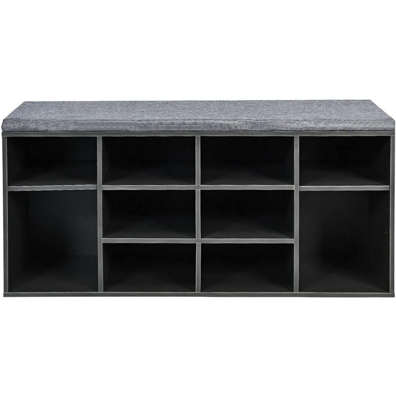 10-Cube Shoe Storage Bench