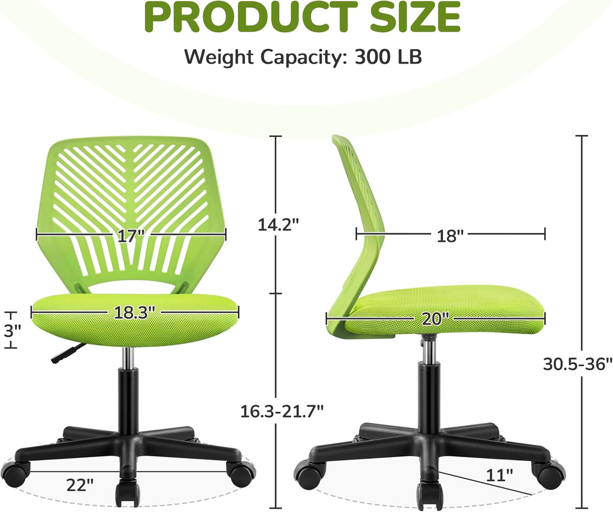 Armless Office Chair