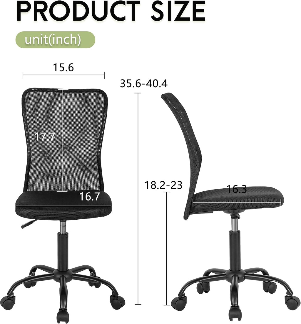 Armless Office Chair