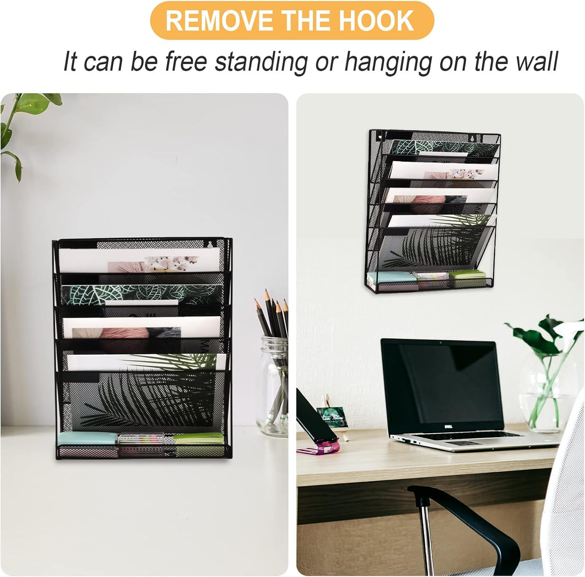 6-Tier Mesh File Organizer