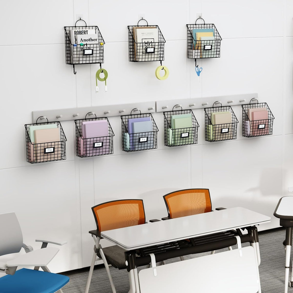 3 Pack Wall File Organizer