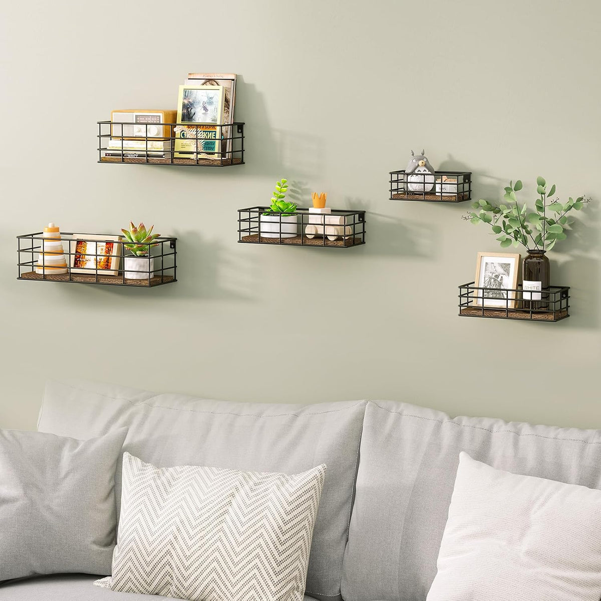 Wire Floating Shelves