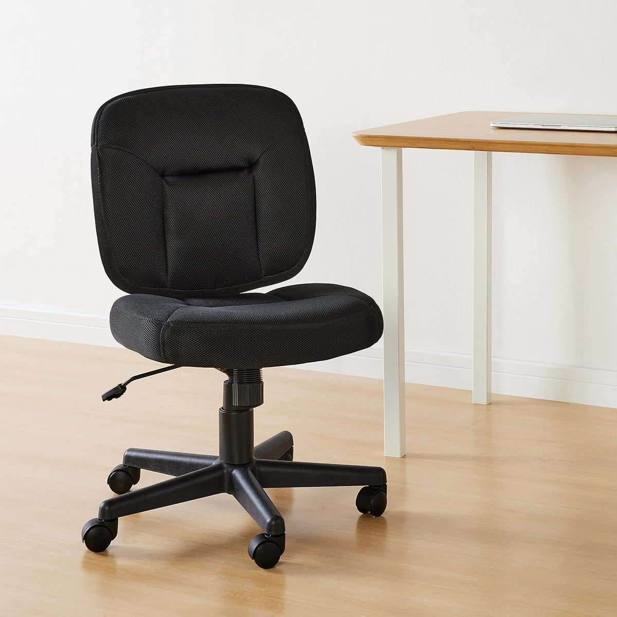 Back Armless Desk Chair