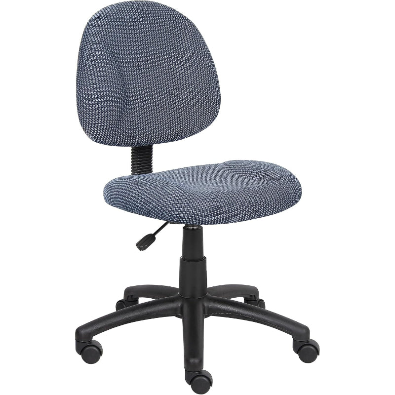 Office Fabric Armless Task Chair
