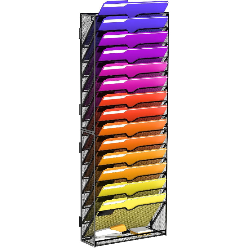 15-Tier Wall File Organizer